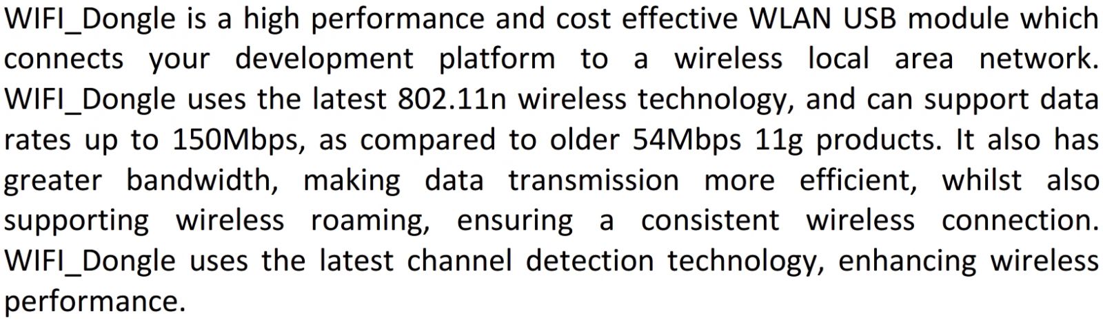 מתאם WIFI עבור BEAGLEBONE BLACK